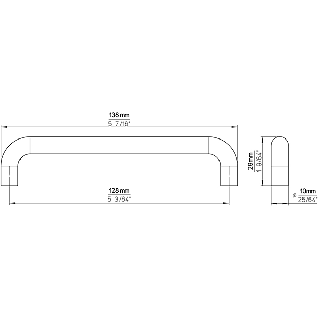 Möbelgriff 6211-138ZN21 6