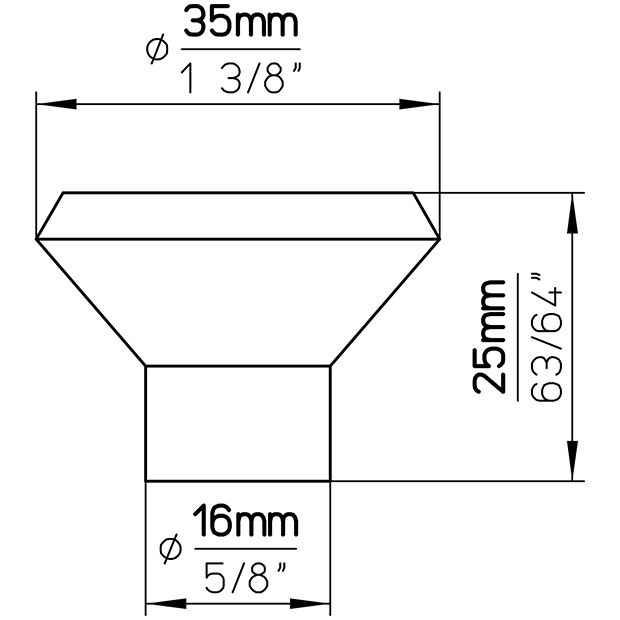 Möbelknopf S423-35HZ5 6