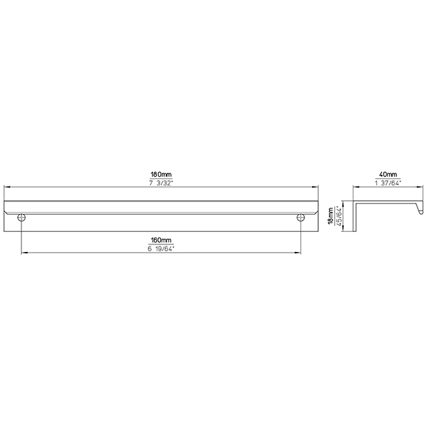 Griffleiste 2627-180ZN79 6